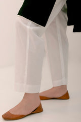 Straight Trouser ( Egg White Colour)