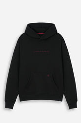 Lazywear Essential Hoodie — Onyx Black — W