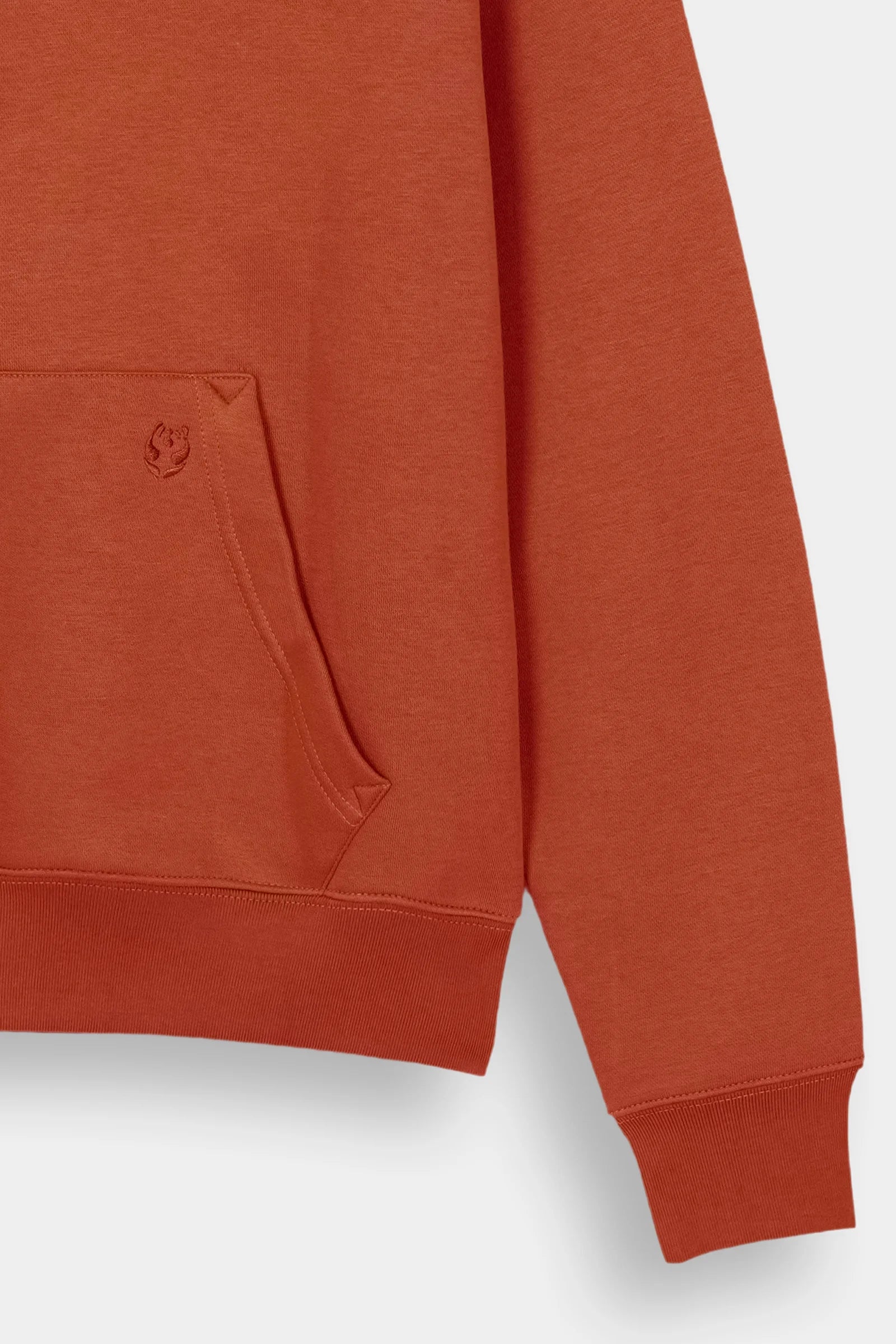 Lazywear Essential Hoodie — Rust Clay — W