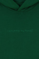 Lazywear Essential Hoodie — Forest Green — W