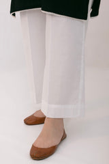 Straight Trouser - Wide Opening ( Egg White )