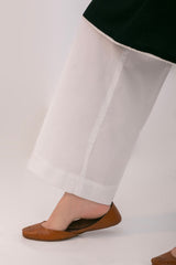 Straight Trouser - Wide Opening ( Egg White )