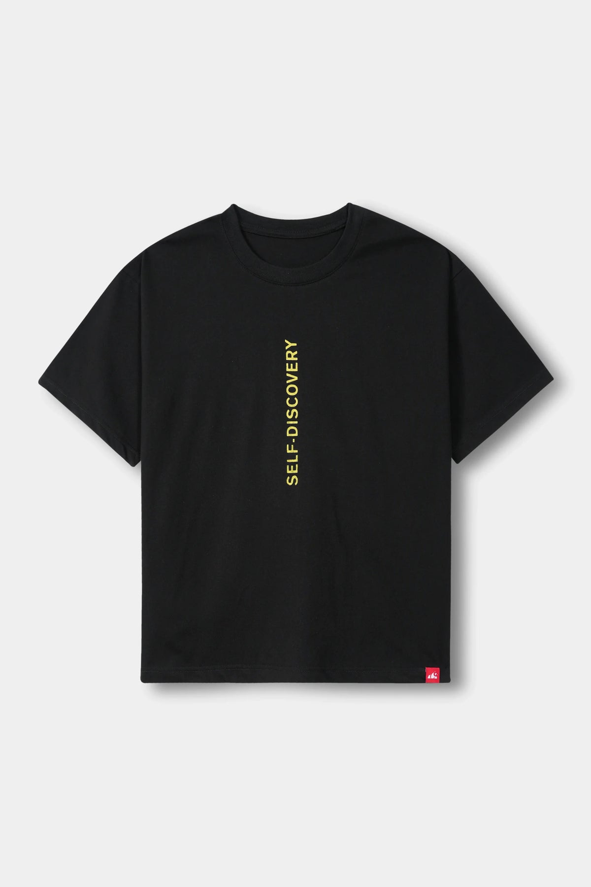 Self Discovery Oversized Black T-shirt - Unisex