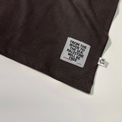 Chocolate Brown Basic Tee